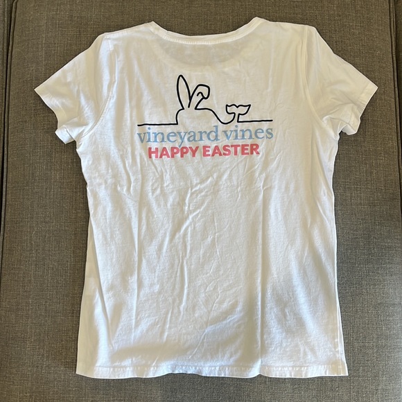 White Vineyard Vines Easter Tee - Picture 2 of 2